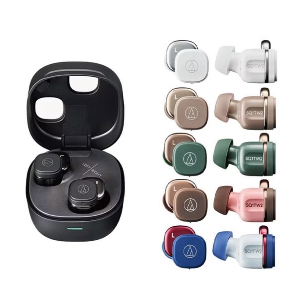 【audio-technica鐵三角 】ATH-SQ1TW2 真無線藍牙耳機◉80D026